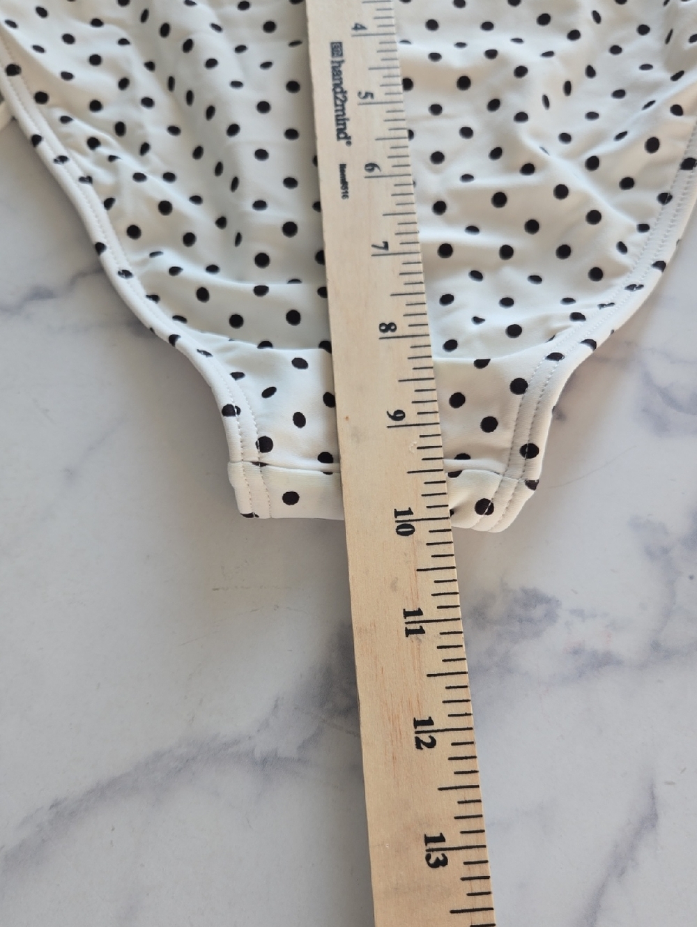 Peony Womens Polka Dot Side Tie Swim Bottom Separates Swimsuit Beach Size 6 NWT - Picture 6 of 8
